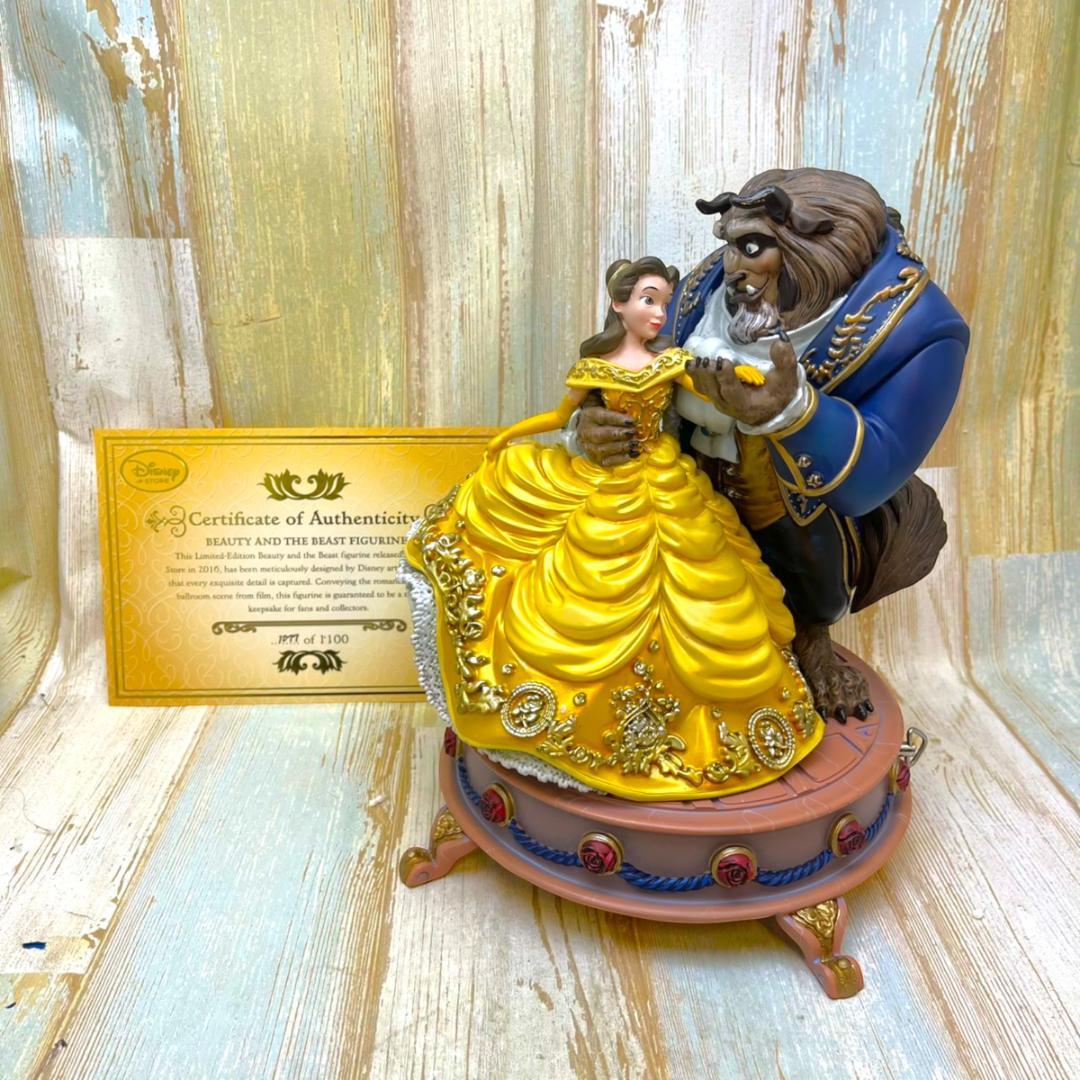 激激レア 限定1100個★美女と野獣 ビースト ベル フィギュア オルゴール