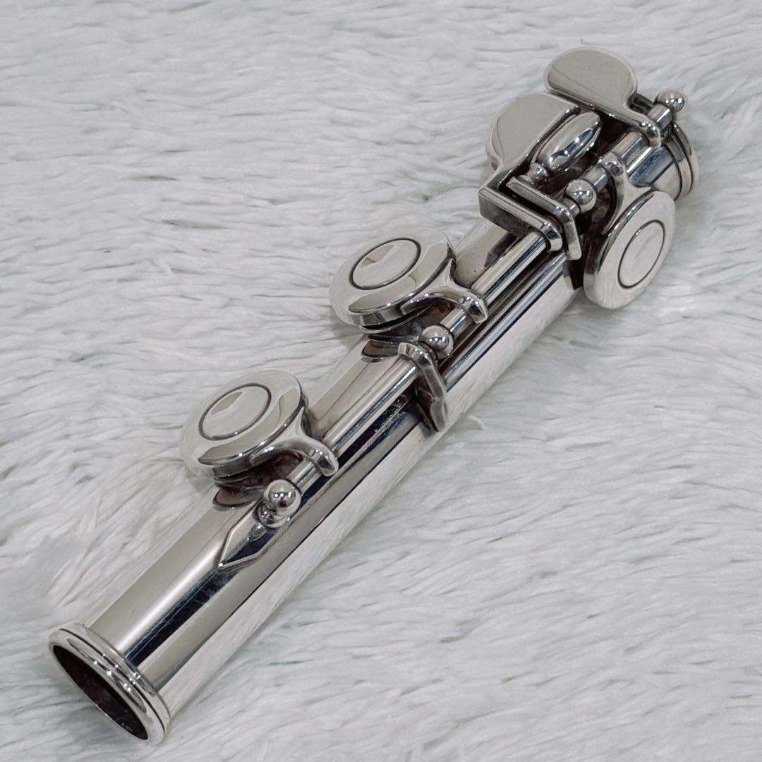 【メンテ磨き済】YAMAHA YFL-311 後期フルート 頭部管銀製 Eメカ