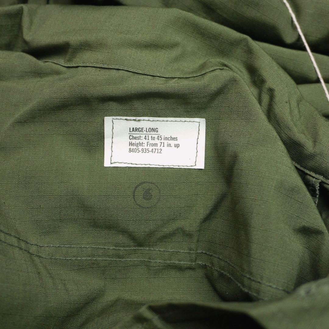 デッド70sビンテージ米軍ジャングルファティーグ ジャケット軍物ミリタリーコート