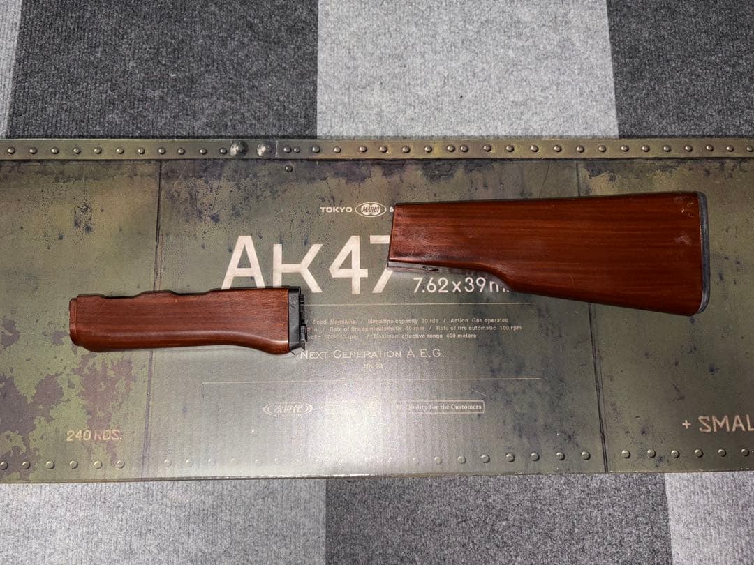 東京マルイ 次世代電動ガンAK47type3外装カスタム品（元パーツあり）