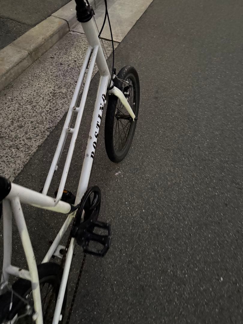 151 自転車 大阪市 【引取り限定】 20インチ 変速付き 美品 ミニベロ