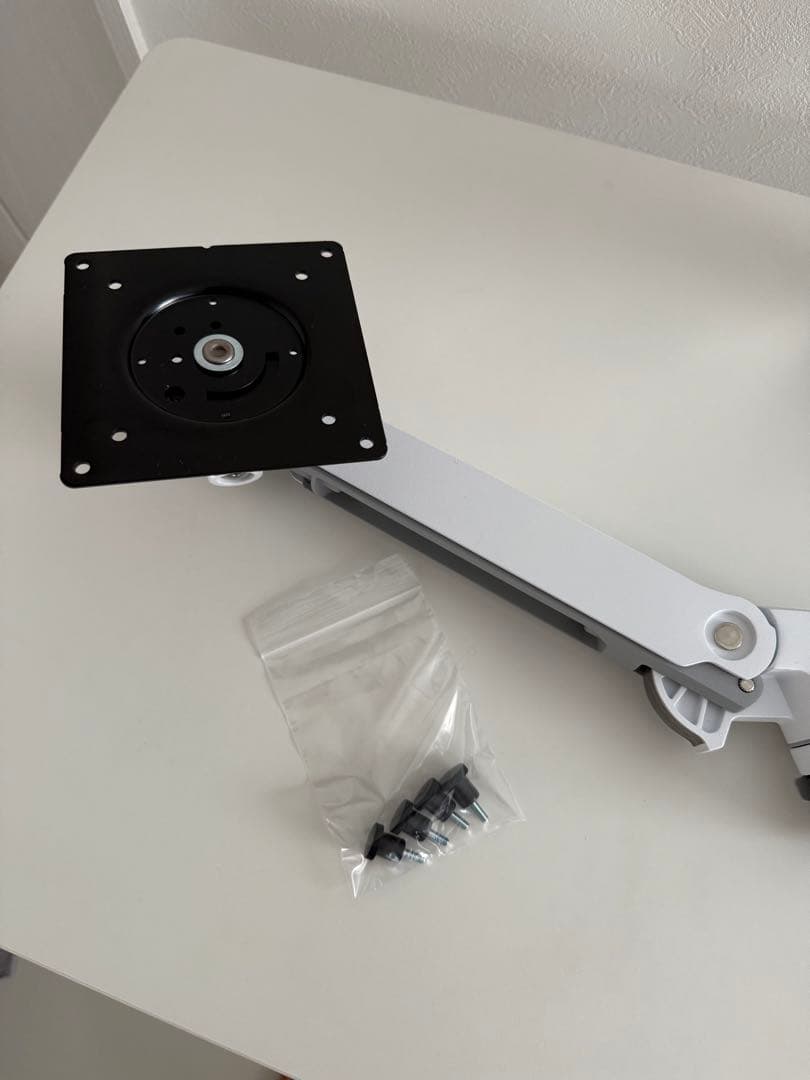 ERGOTRON LX デスク モニターアーム ホワイト ノートブックトレー