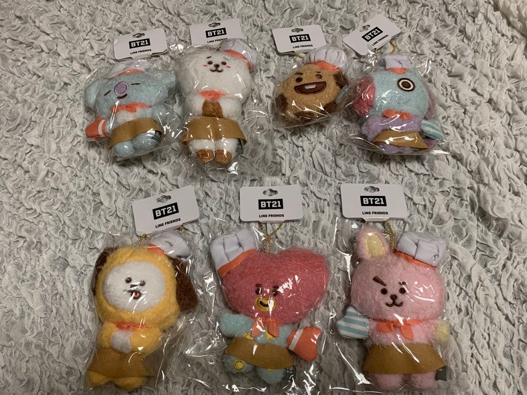 BT21 KITCHEN マスコット セット