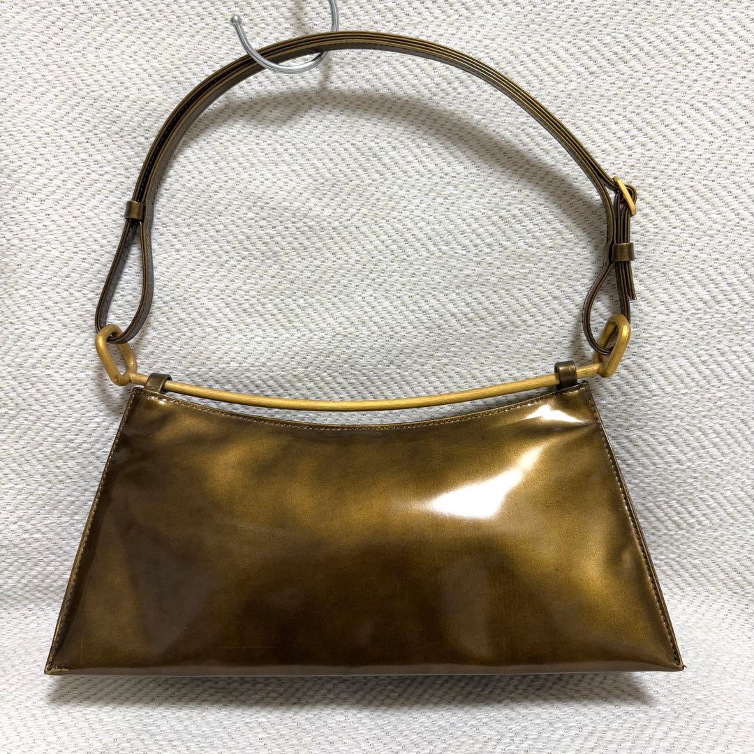 バッグ 90s Chirstian Lacroix Patent leather bag