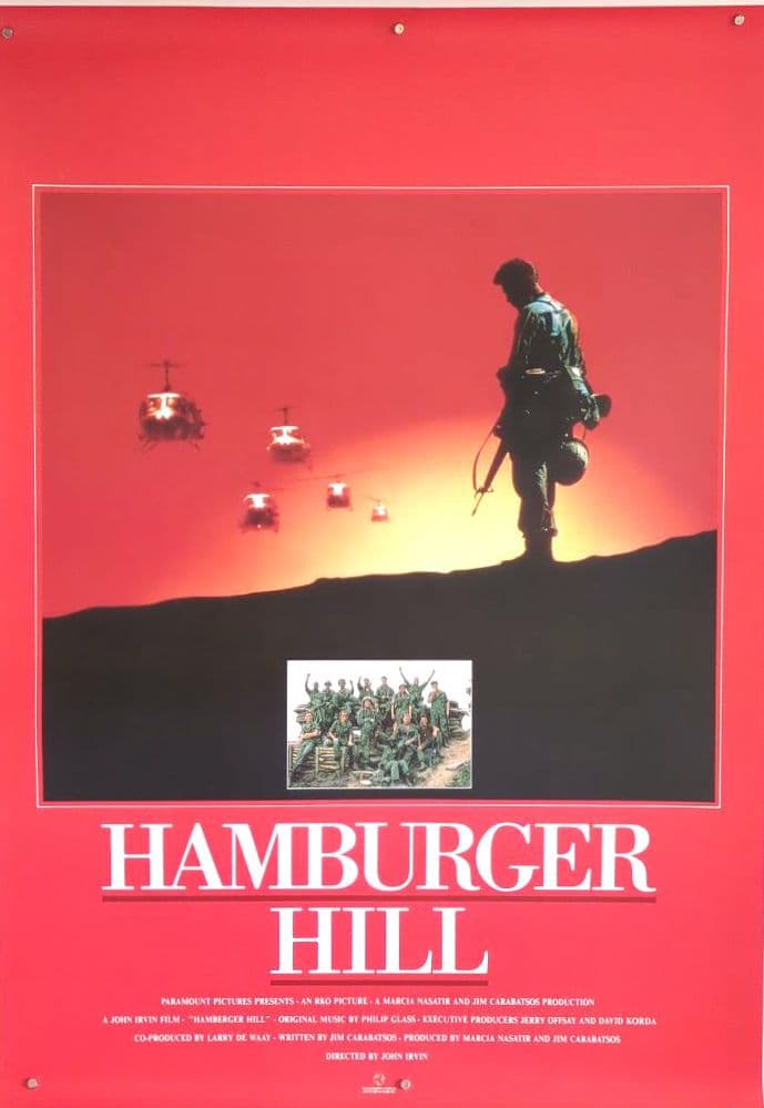 映画『ハンバーガー・ヒル』ポスター ＜宣伝告知用 非売品＞