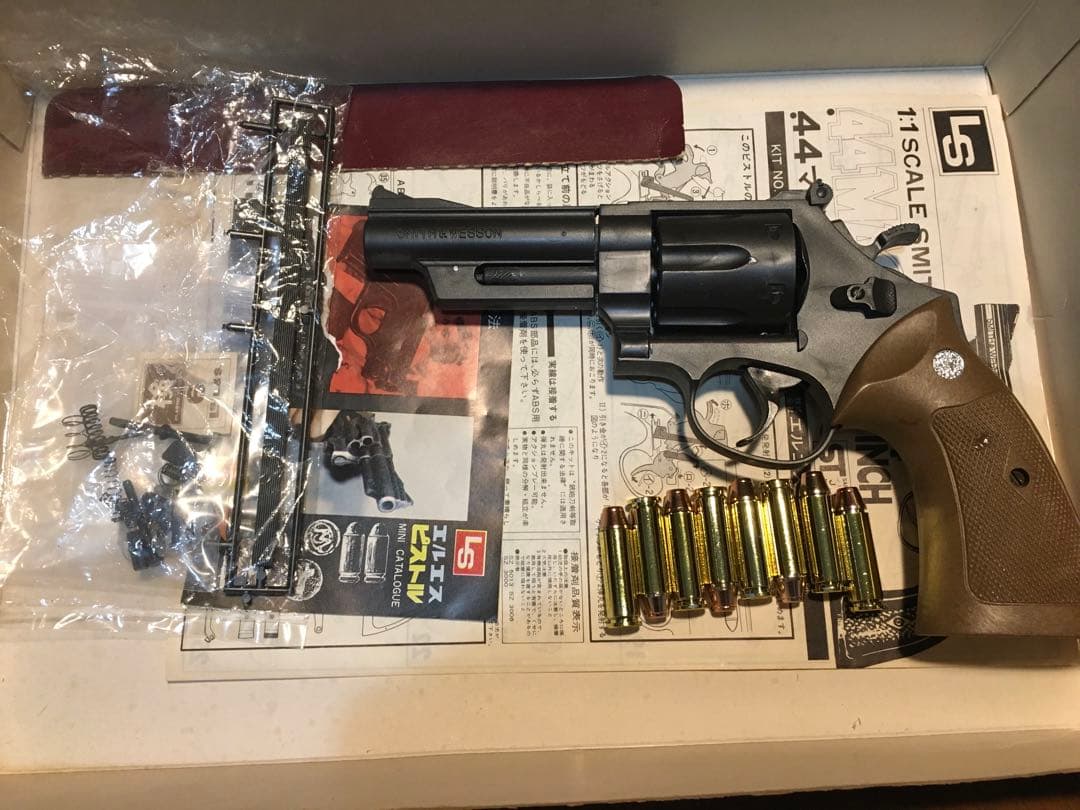 LS 44マグナム模型　組み立て済み、24時間内発送