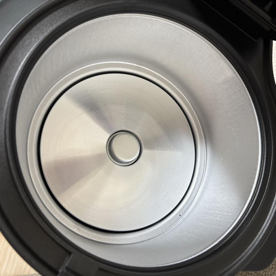 【未使用】バルミューダ　電気炊飯器　 3合炊き K03A-BK