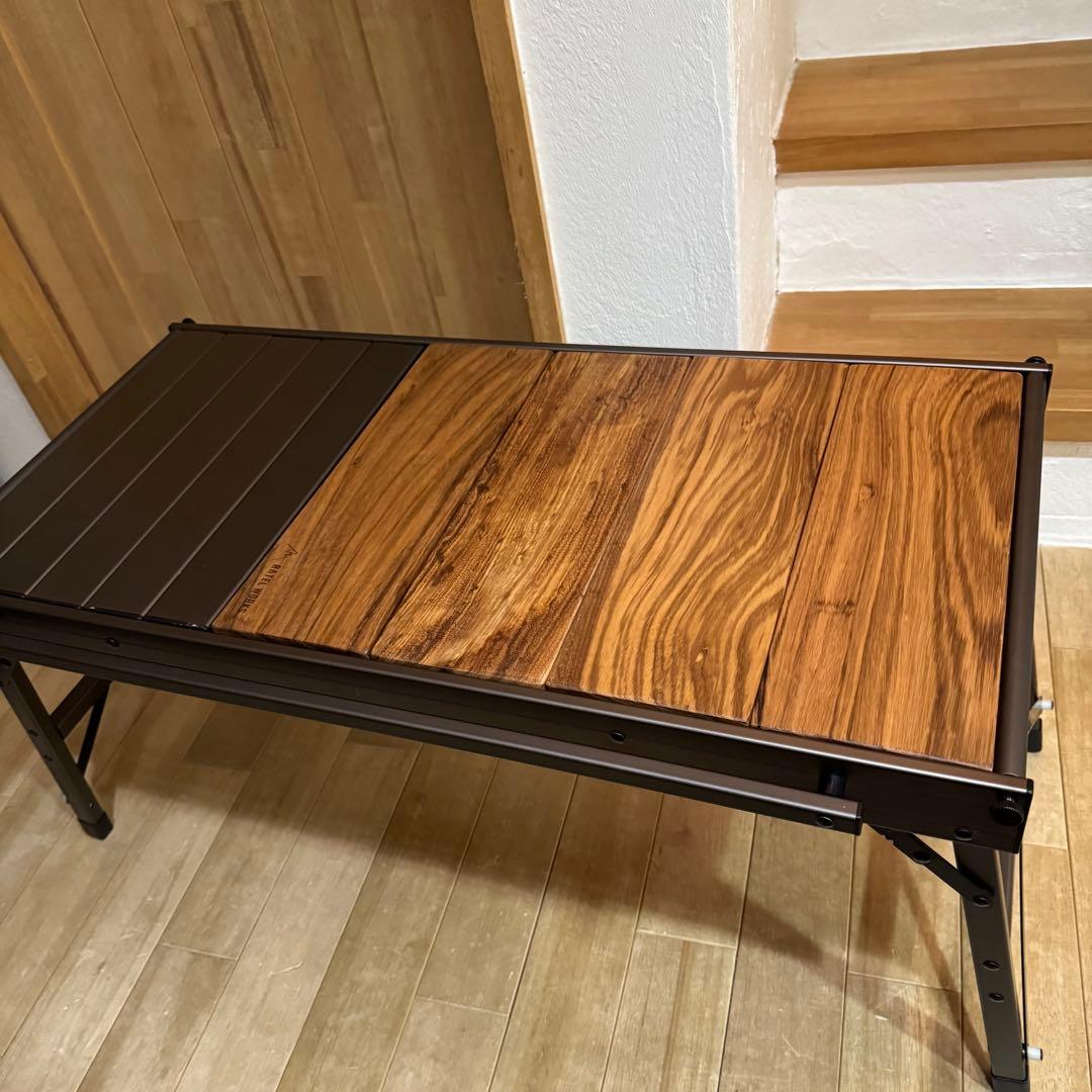 ラーテルワークス　ウッドパネルテーブル　アッシュグレー　AG