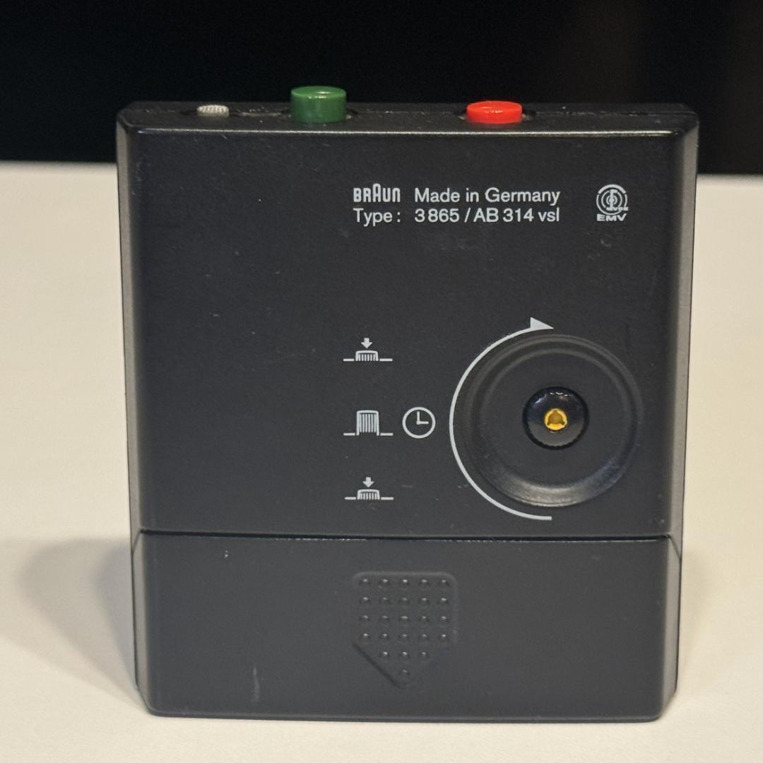 希少★ BRAUN ブラウン トラベルクロック AB314vsl 時計 ブラック