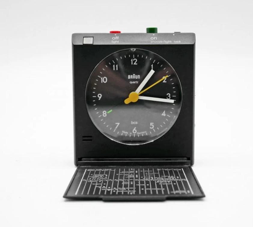 希少★ BRAUN ブラウン トラベルクロック AB314vsl 時計 ブラック