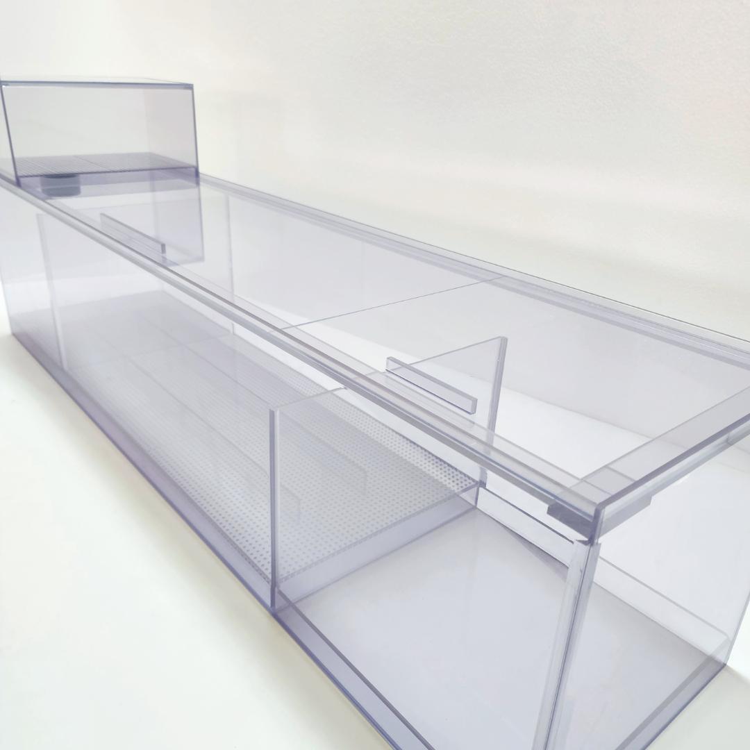 □大型3層式濾過槽□1500×300×300h□オーバーフロー水槽用□