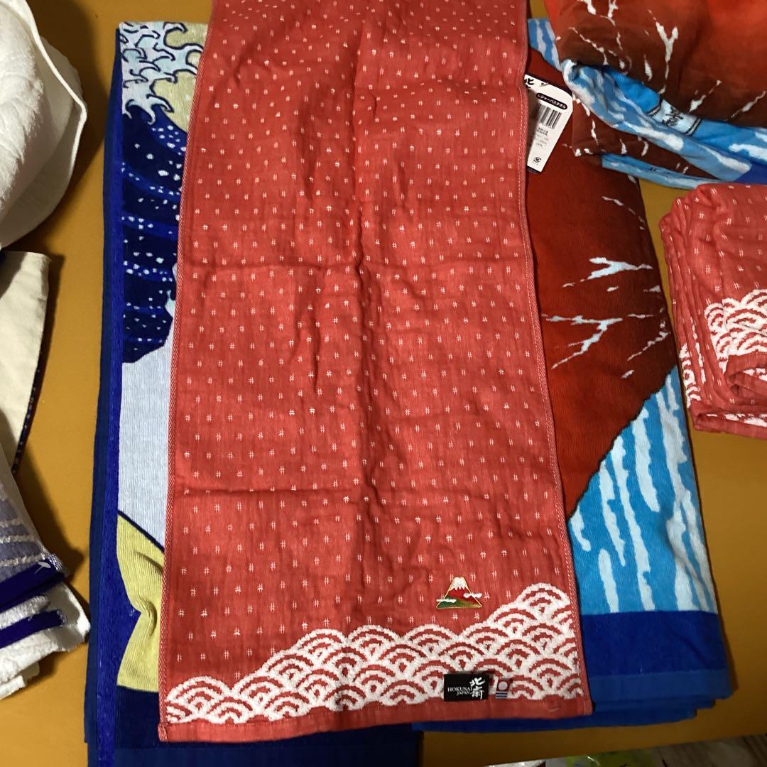 2366 北斎富士山タオルおまとめ &バッグ