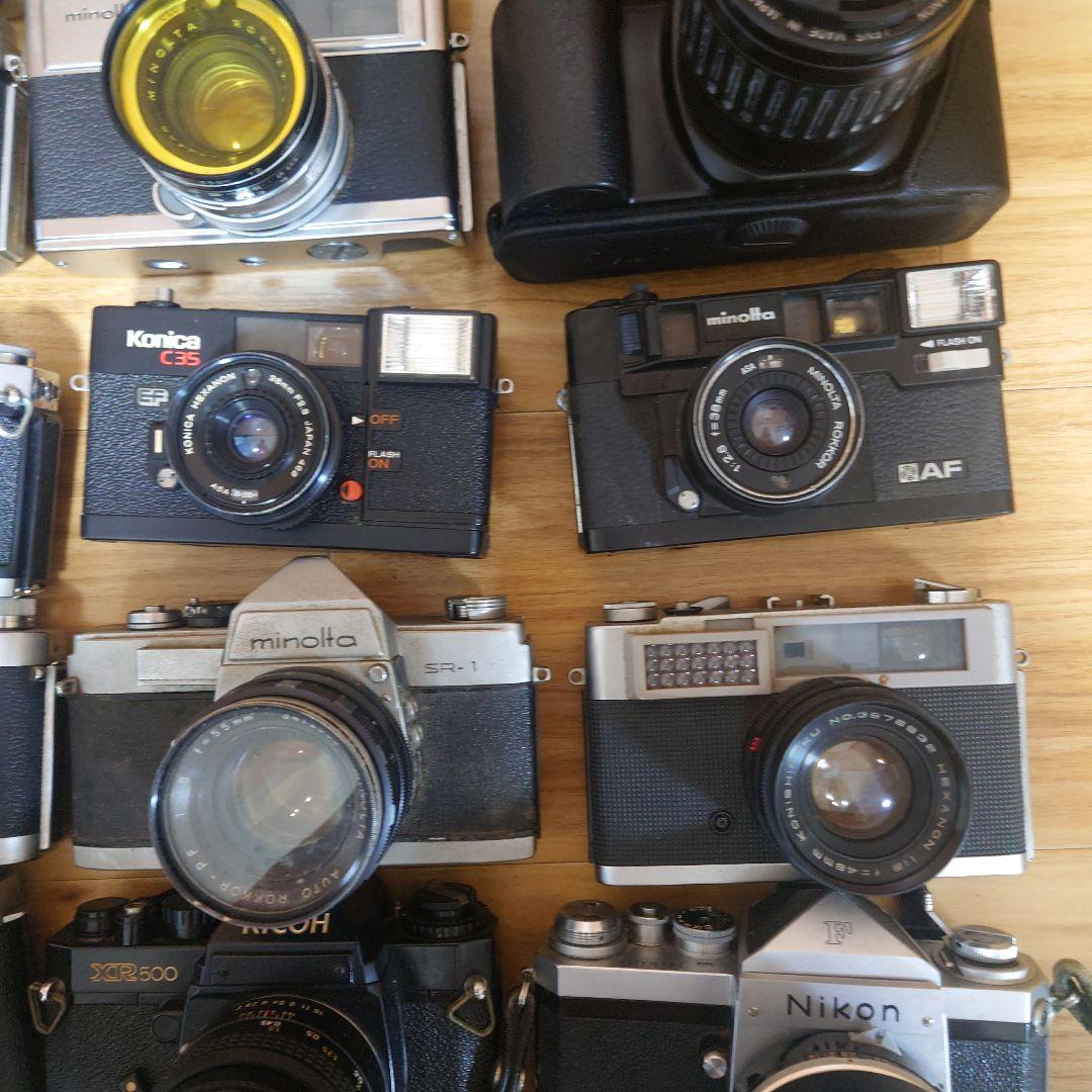 ★ジャンク★フィルムカメラセット Nikon Canon Minoltaなど