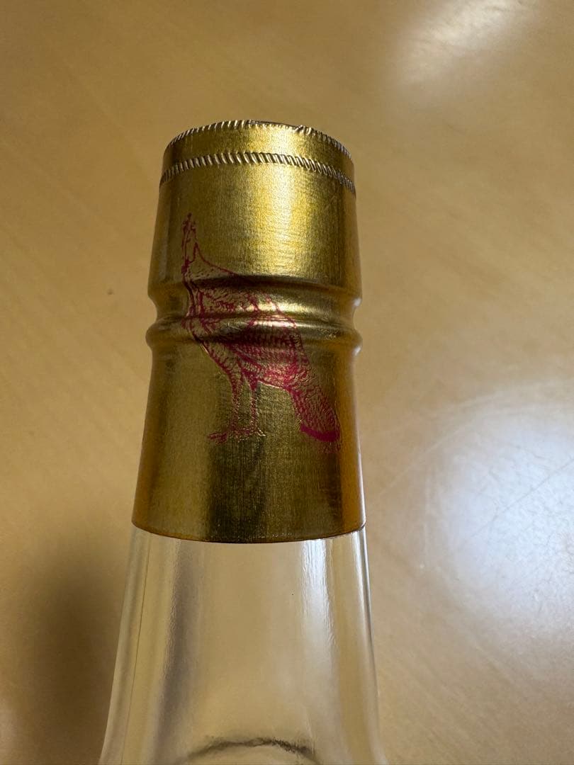 1990年代 Wild Turkey8年オールドボトル　空き瓶 前向きターキー