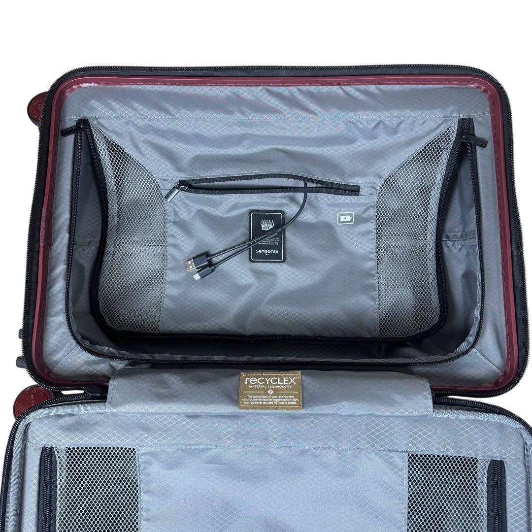 良品✨　サムソナイト　マイトン　エキスパンダブル　スピナー55　機内持ち込み可能