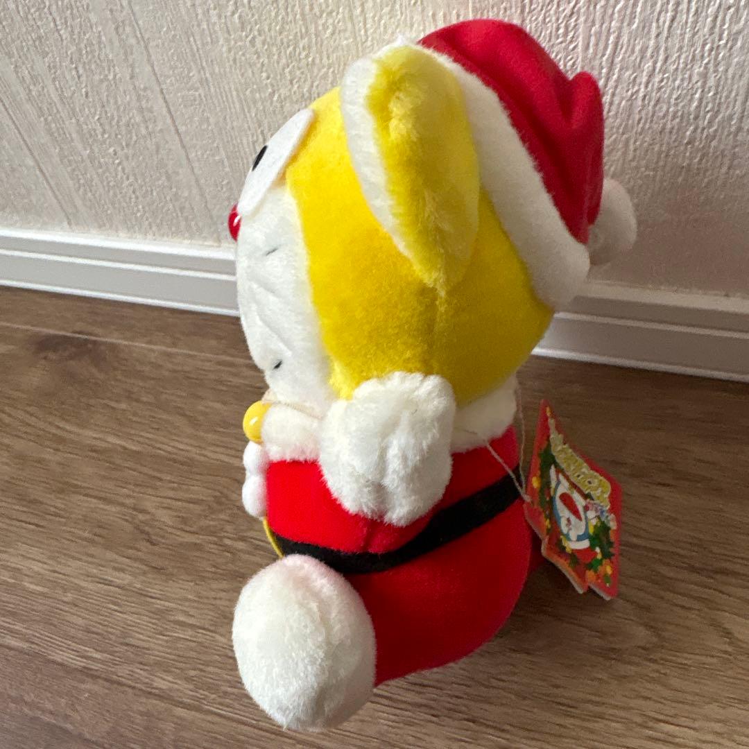 ドラえもん サンタ ブルブル ぬいぐるみ 黄色 猫耳 新品未使用 難アリ