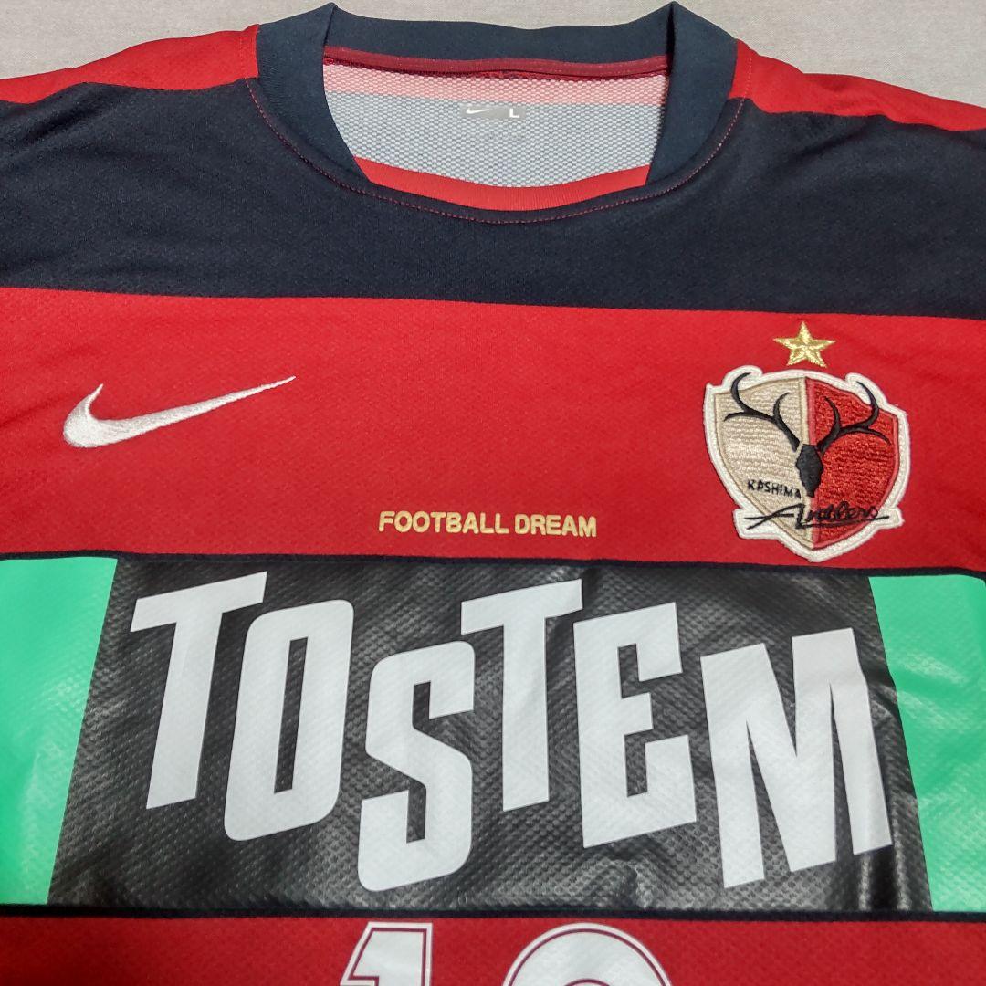 極美品 NIKE ナイキ 鹿島アントラーズ マルキーニョス ユニフォーム Ｌ