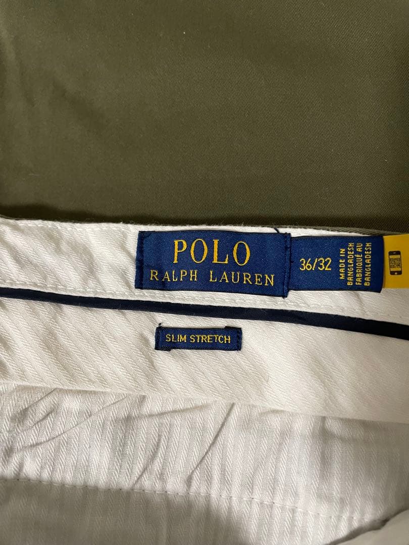 Polo Ralph Lauren slim 36/32オリーブ チノパン