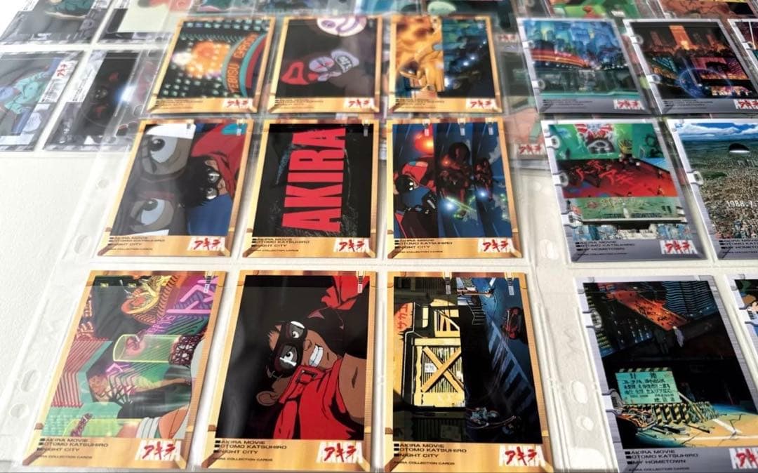 大友克洋　映画　AKIRA トレーディングカード　コンプリート