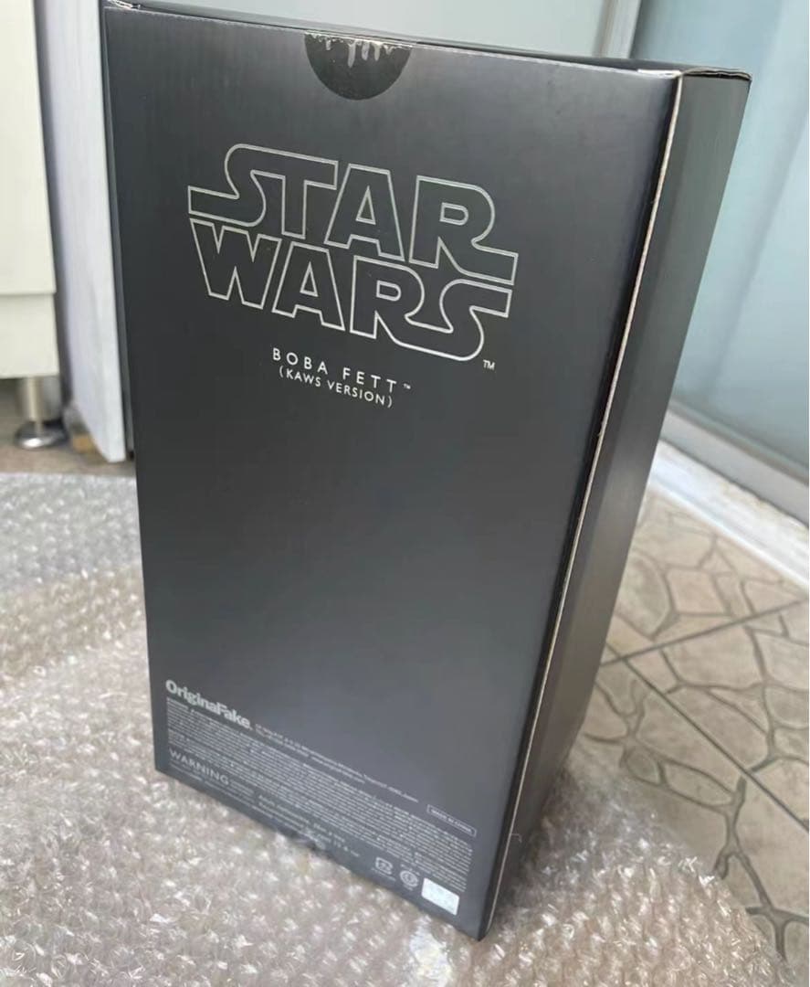 KAWS ×STARWARS×MEDICOMTOY Boba Fett カーキ