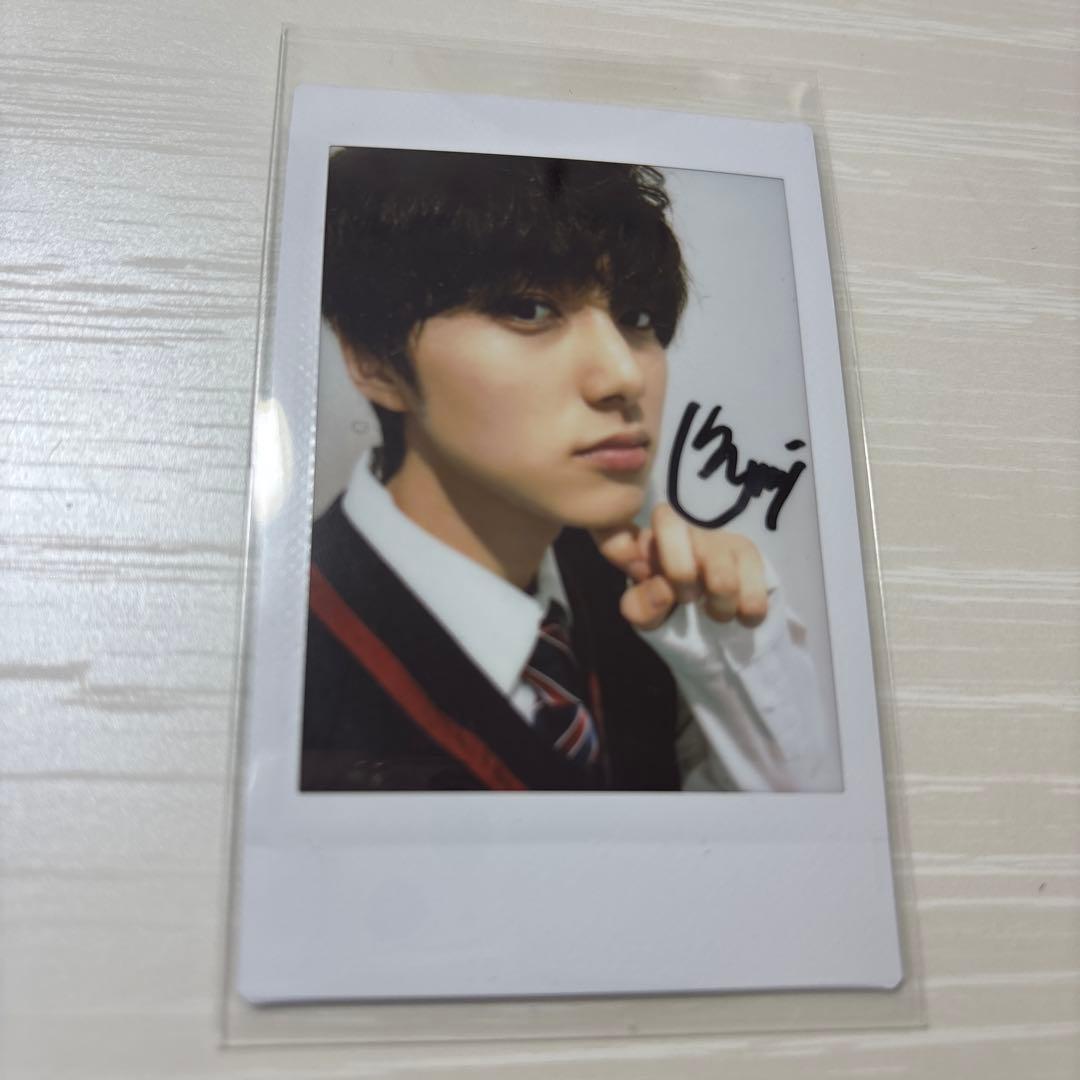 尾崎匠海 直筆サインチェキ 1ST FANMEETING A賞