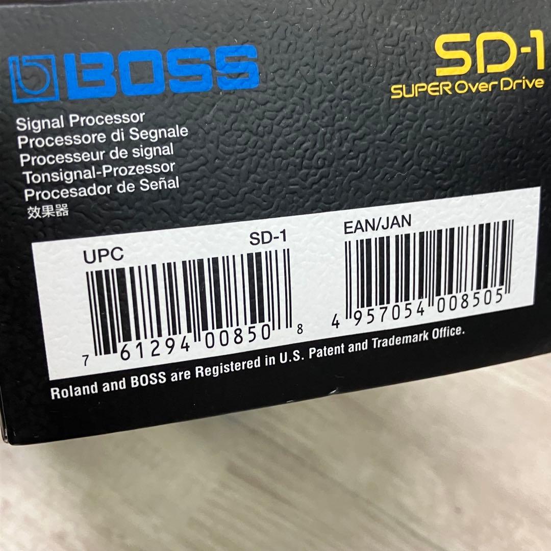 Boss SD-1 Super Overdrive 未使用　【2a389a11】