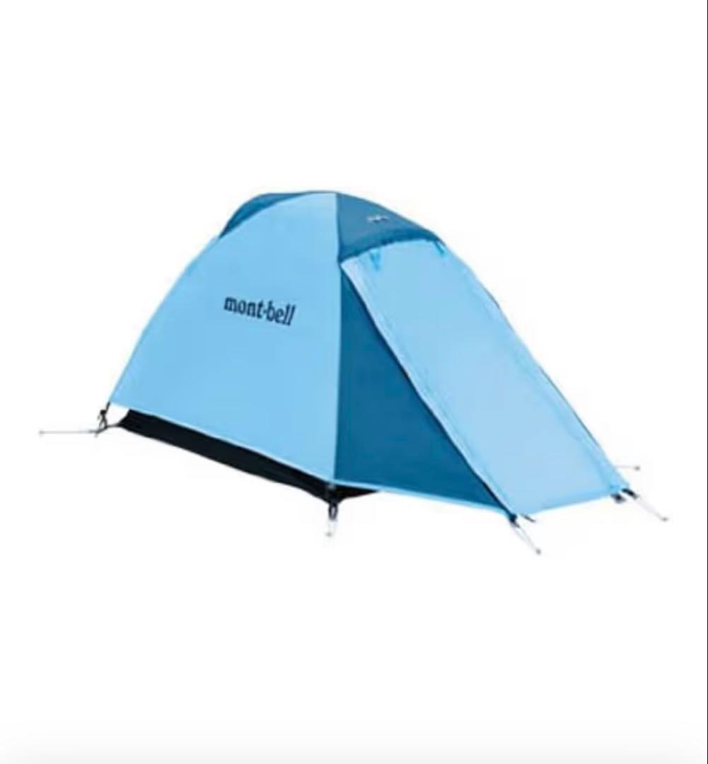 美品★mont-bell ドギードーム スカイブルー