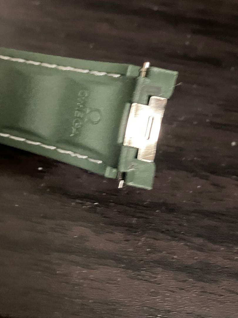 メ*5様 オメガ　アクアテラ　グリーン ラバーベルト 20mm