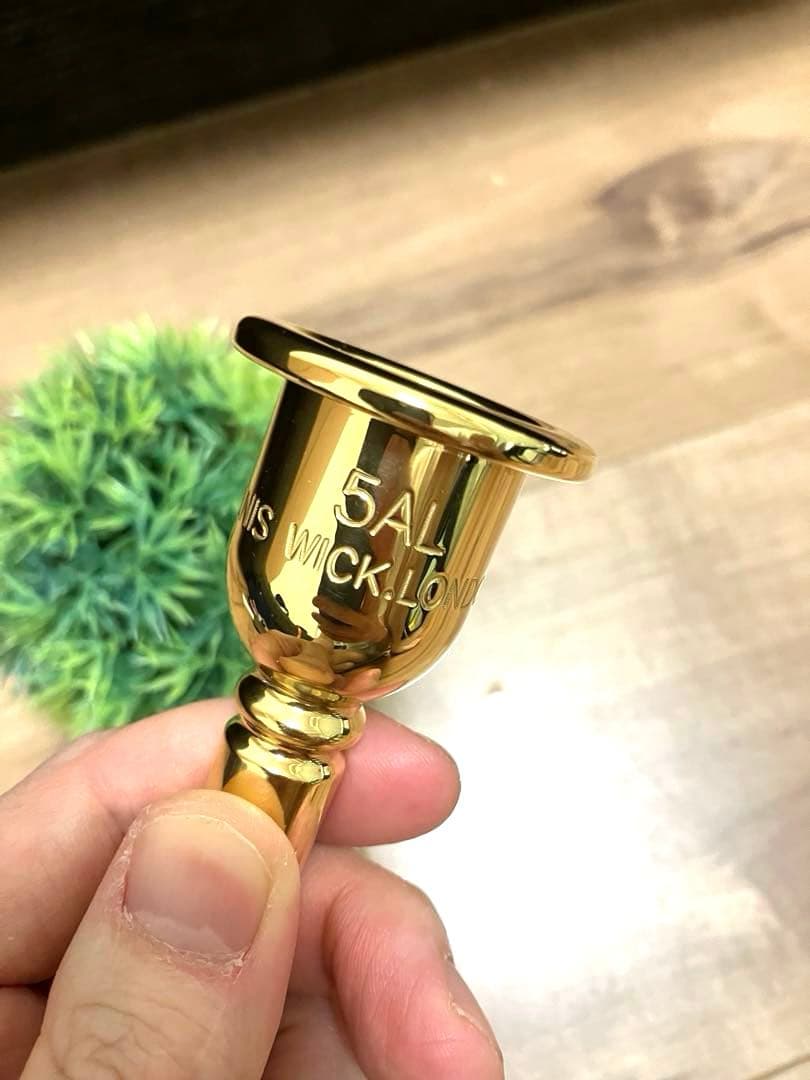 ⭐️【ロンドンフィル御用達】ＤＷ ヘリテージ トロンボーン マウスピース 5AL