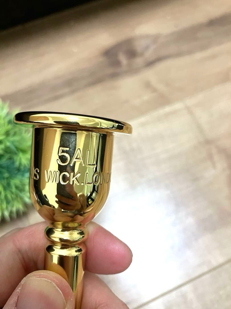 ⭐️【ロンドンフィル御用達】ＤＷ ヘリテージ トロンボーン マウスピース 5AL