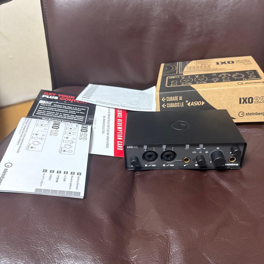 steinberg IXO 22 オーディオインターフェイス