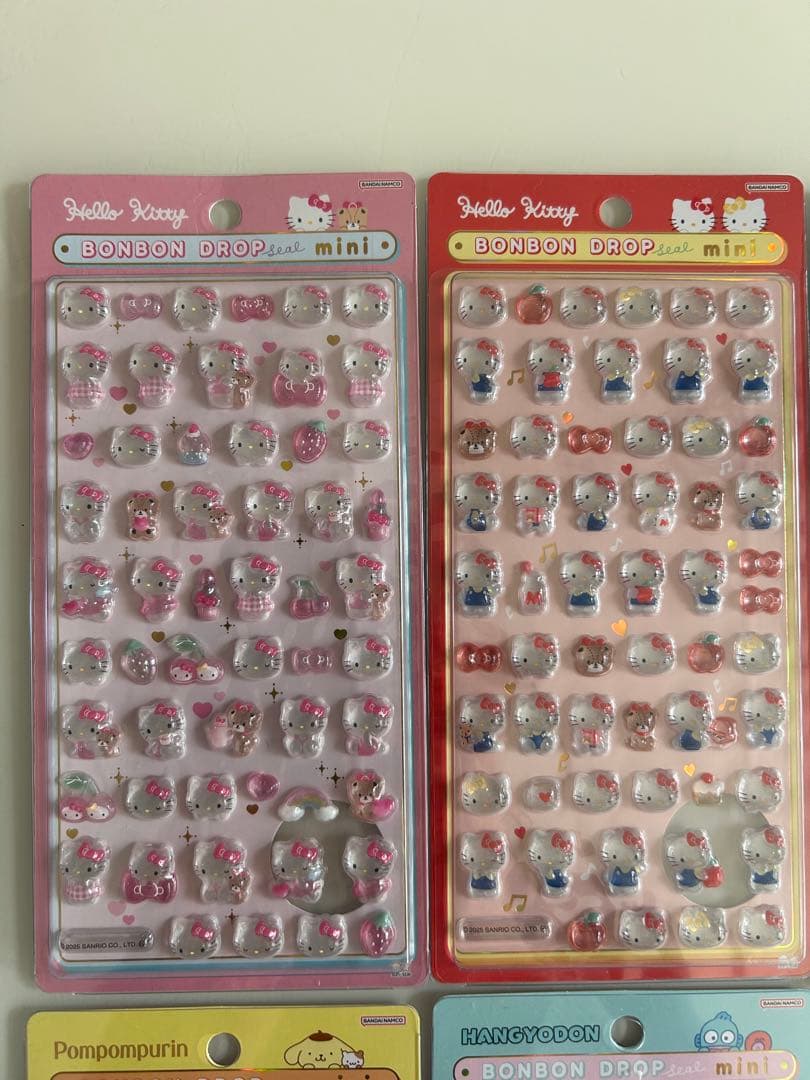 サンリオminiボンボンドロップシール8種セット