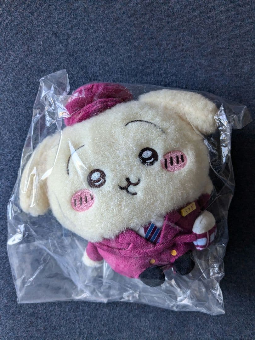 【未開封】ちいかわ　阪急電車なほわほわぬいぐるみS