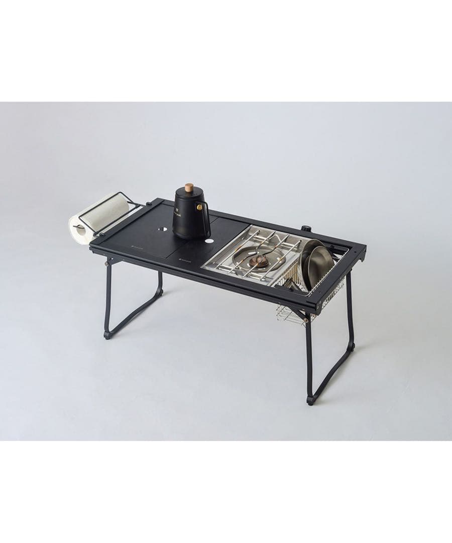 ステンレストレー 1ユニット ブラック FES-085-BK 雪峰祭スノーピーク