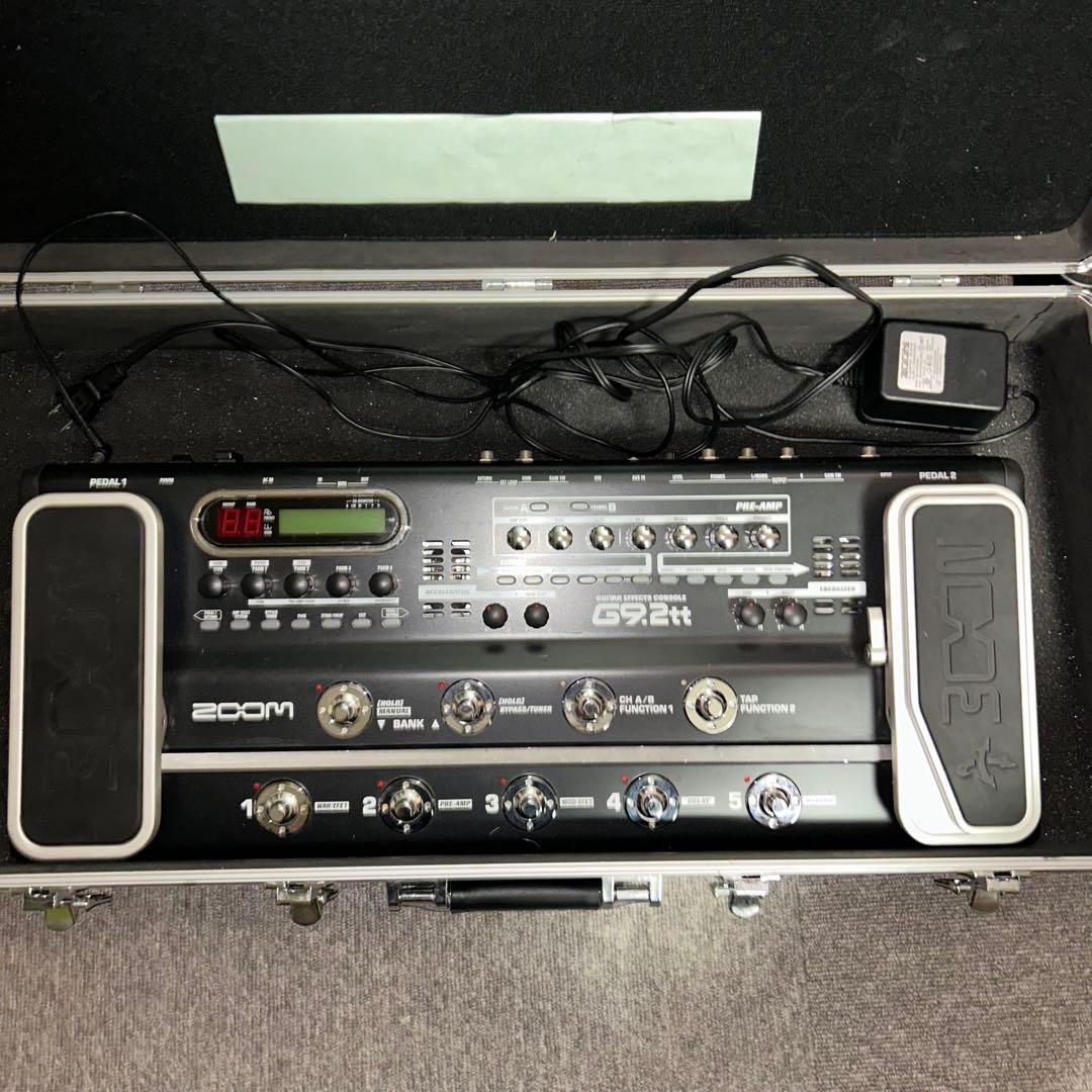 zoom g9.2tt（ズーム）　マルチエフェクター　ハードケース付き