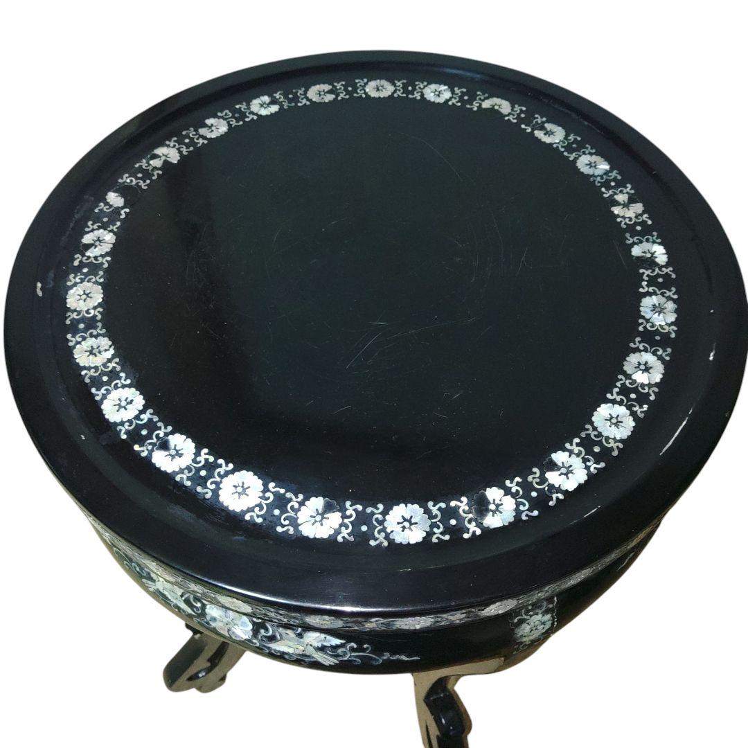 朝鮮美術　螺鈿飾台　伝統工芸品　アンティーク