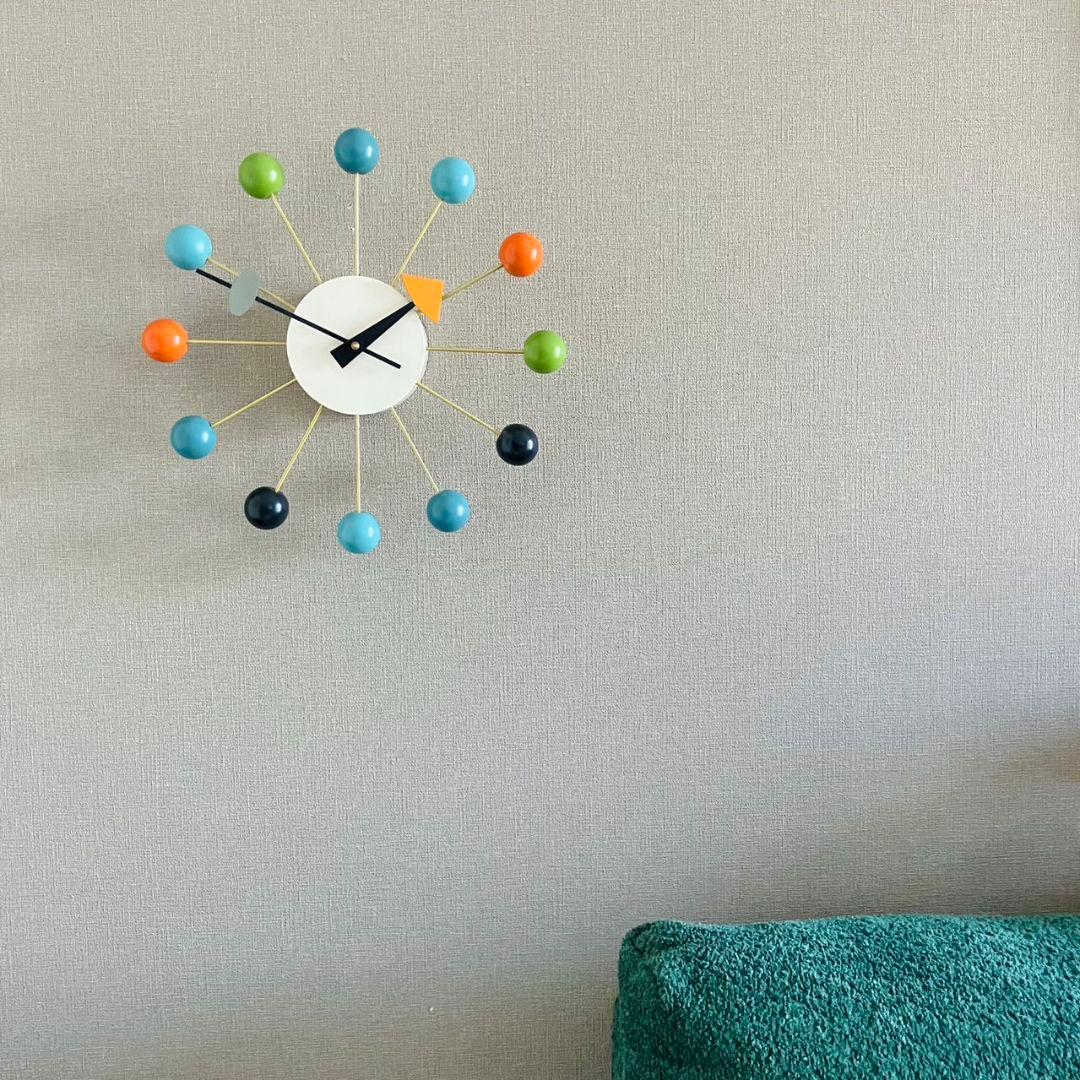 正規品 ボールクロック マルチカラー vitra ジョージ・ネルソン