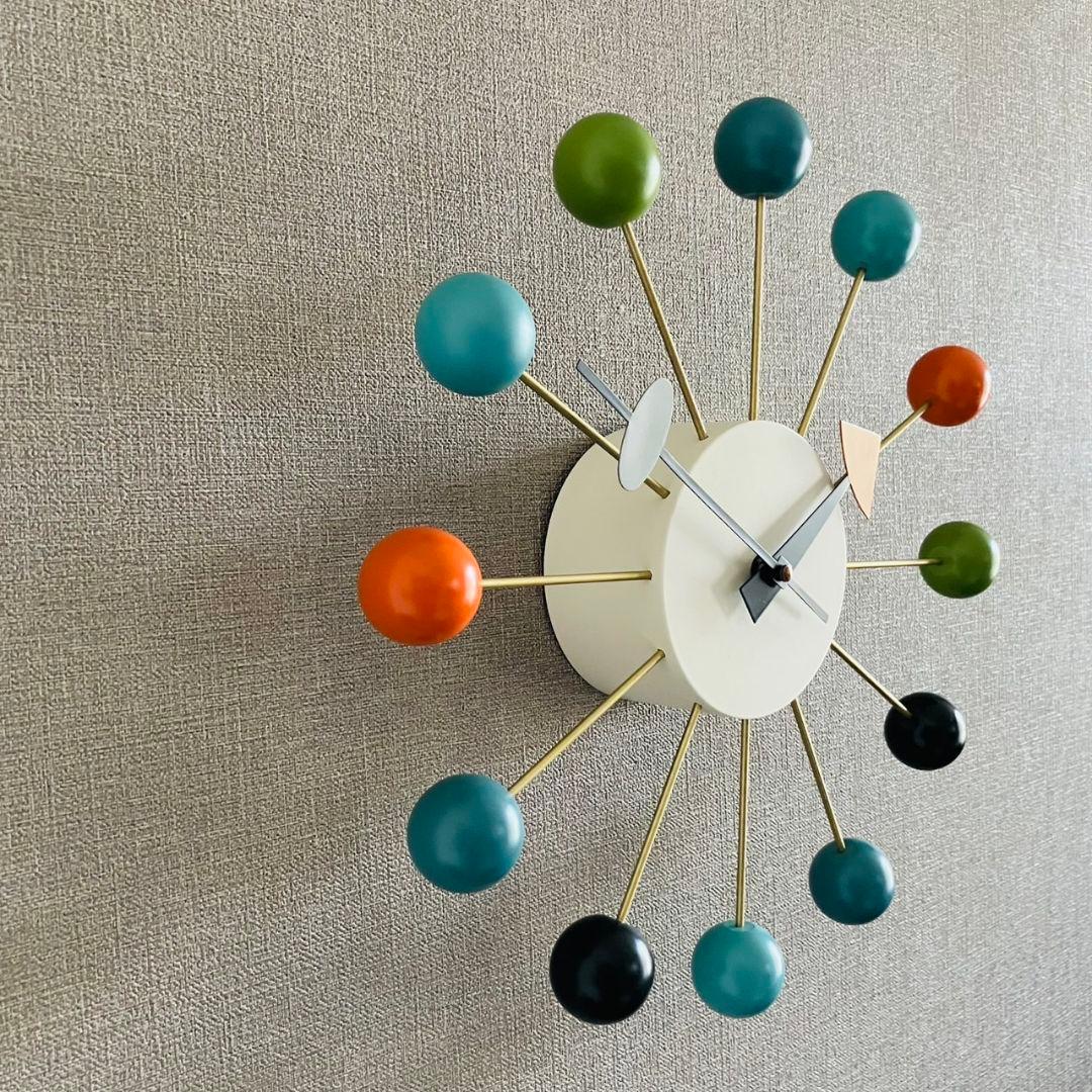 正規品 ボールクロック マルチカラー vitra ジョージ・ネルソン