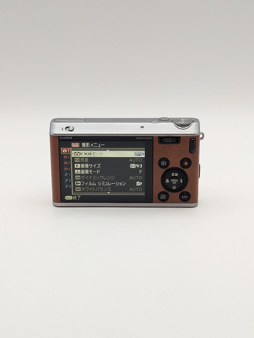 FUJIFILM XF1 シルバー ブラウン 美品
