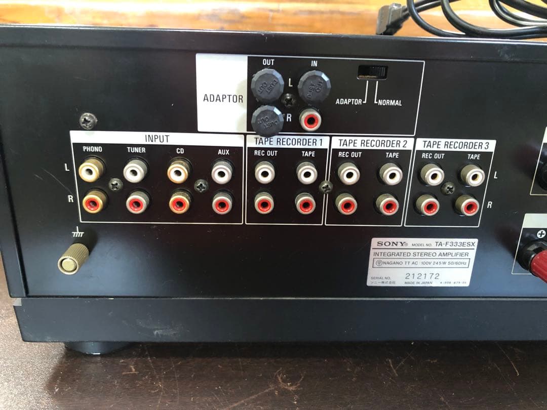 再再再値下げ● 良品 SONY ソニー プリメインアンプ TA-F333ESX