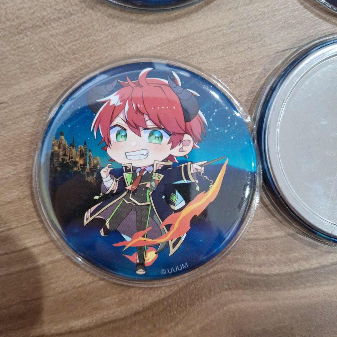 カラフルピーチ　じゃぱぱ　缶バッジ　魔法学園