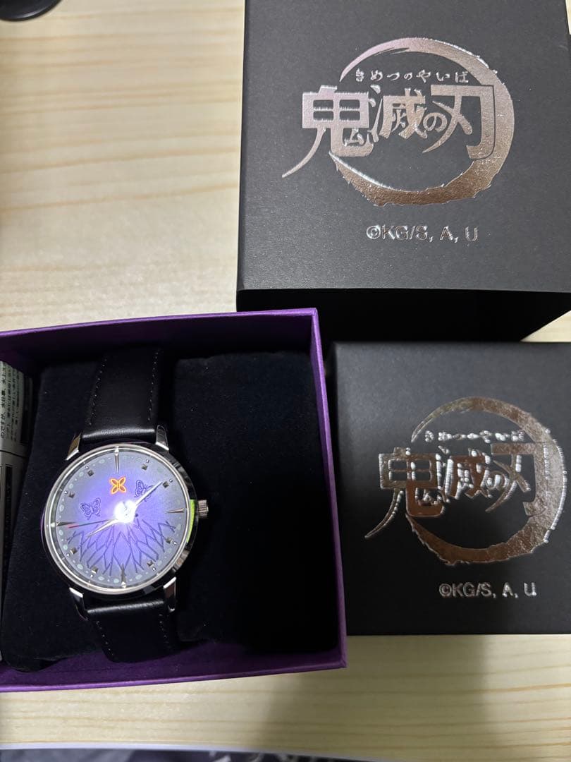 鬼滅の刃　胡蝶しのぶ　腕時計　未開封