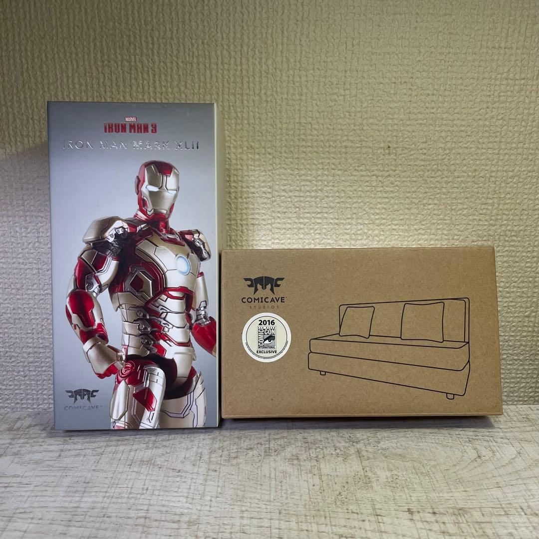 コミケイブ アイアンマン Mark42 限定ソファーセット 可動良好