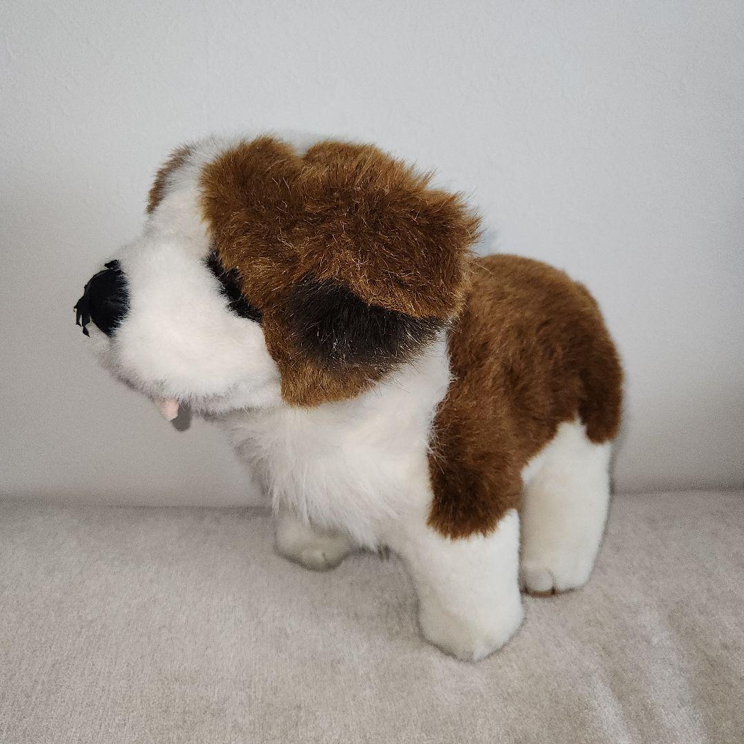 セントバーナード 子犬 ぬいぐるみ レトロ