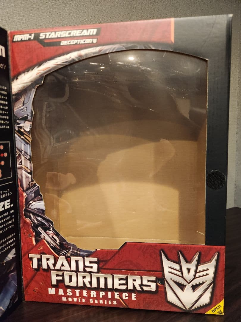 スタースクリーム　トランスフォーマー　MPM-1　ムービー　マスターピース