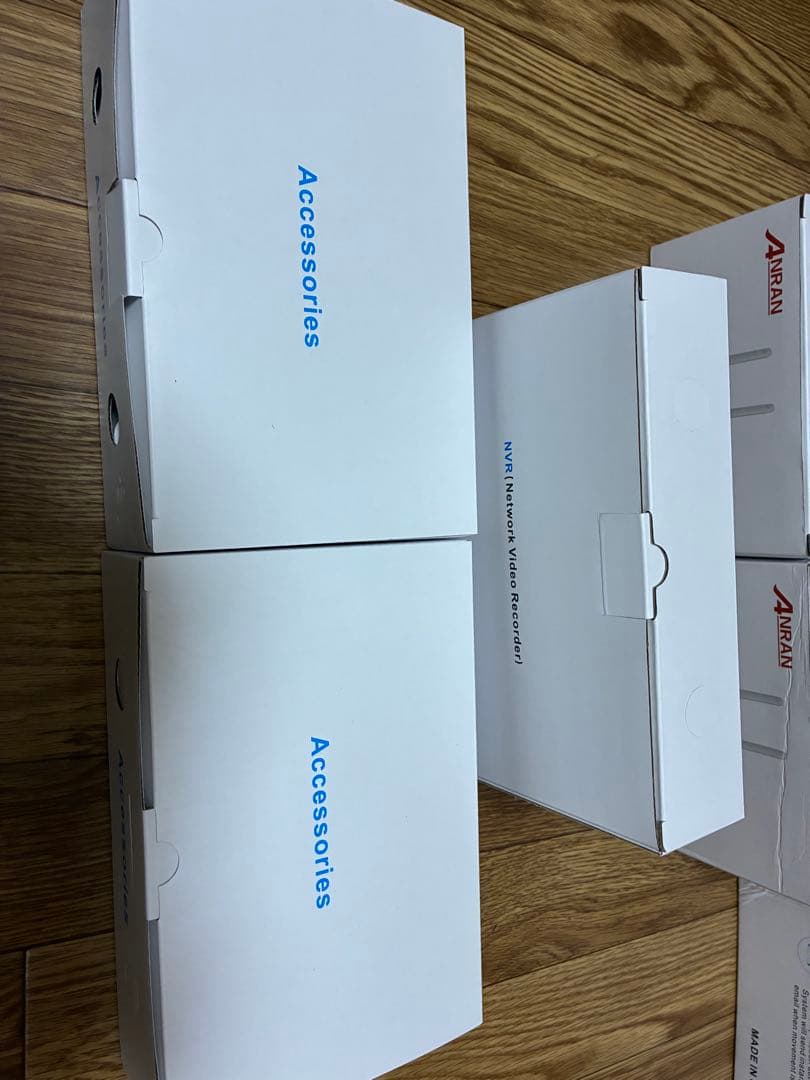 新品ANRAN防犯カメラ無線ダブルアンテナ型8チャンネルセットHDD無し