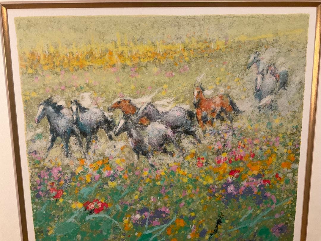 胡奇中(フー・チー・チュン)「カリフォルニアパラダイスⅢ」シルクスクリーン