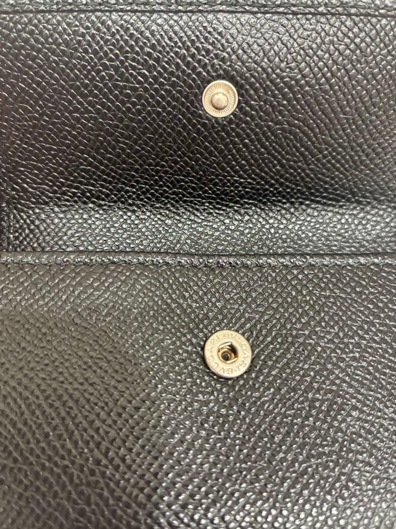 【未使用】BVLGARI ブルガリ　キーケース　ブラック　レザー