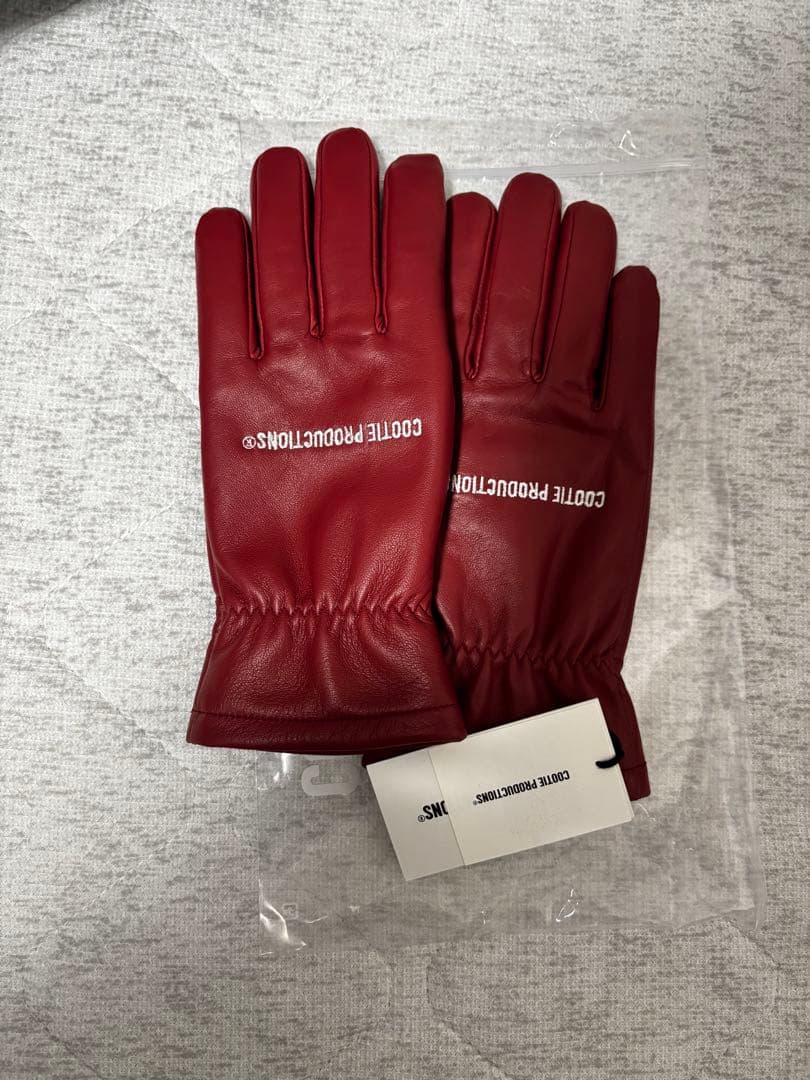 小物 COOTIE PRODUCTIONS 2024AW Leather Glove
