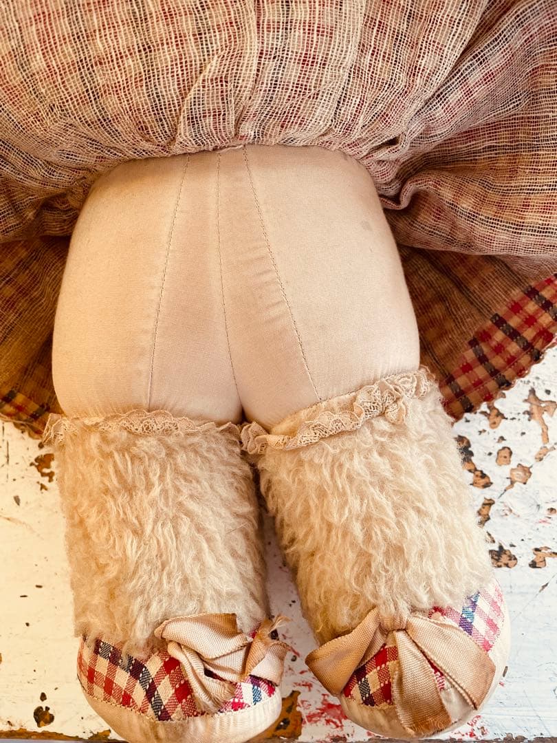 † † † ヴィンテージ ホワイトベア　アンティークベア † † †